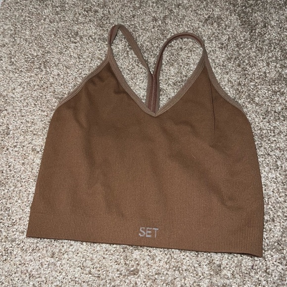 SET ACTIVE Tops - set active cropped tank